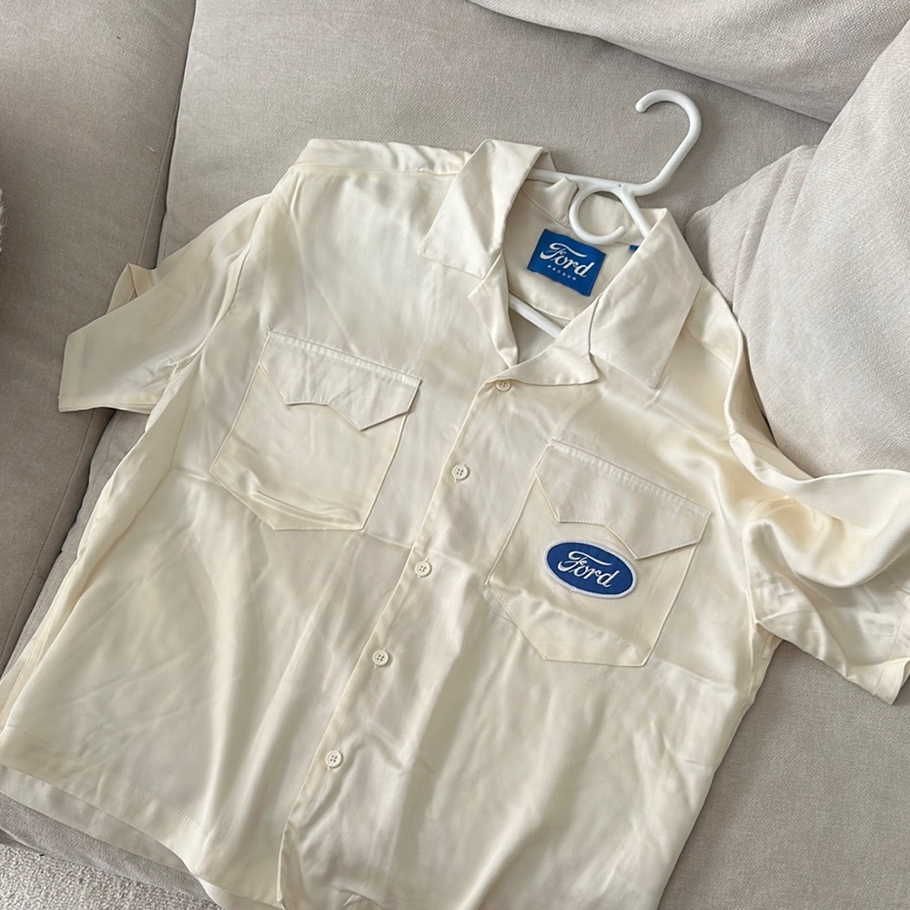 Ford Ivory Button-Up Shirt